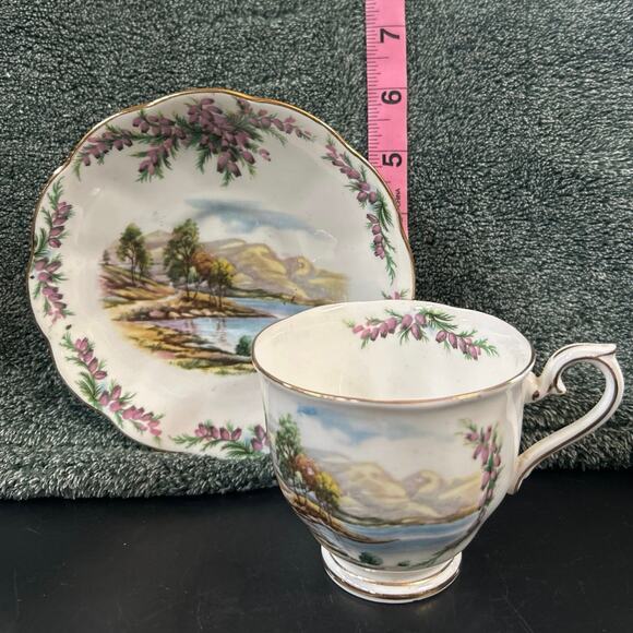 1950s ROYAL ALBERT Bone China Set Cup & Saucer - Picture 2 of 12